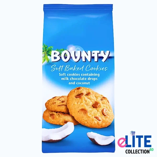 Bounty Soft Baked Cookies – 180g | Coconut & Chocolate Chip Cookies