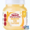 Heinz Egg Custard Baby Food 110g – Smooth and Nutritious for 6+ Months