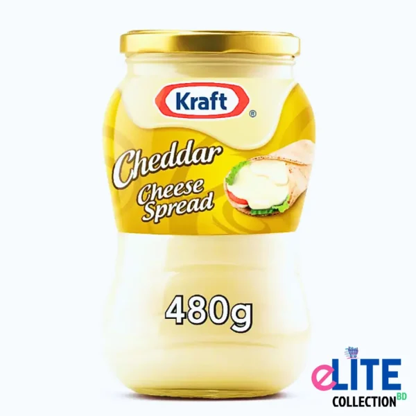 Kraft Cheddar Cheese Spread 480g - Smooth & Creamy Cheddar from Bahrain