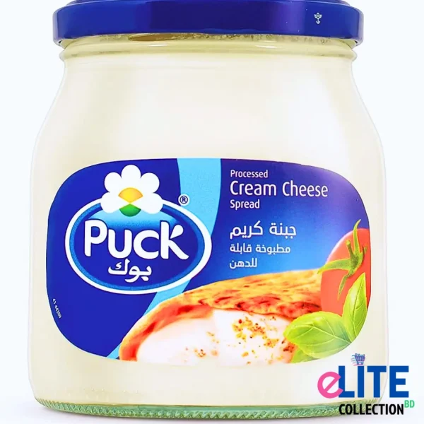 Puck Processed Cream Cheese Spread – 500g from UAE, smooth and creamy cheese spread