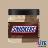 Snickers Chocolate Spread – 200g | Creamy nougat, peanut, caramel, and milk chocolate spread from the UK.