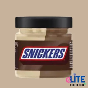 Snickers Chocolate Spread – 200g | Creamy nougat, peanut, caramel, and milk chocolate spread from the UK.