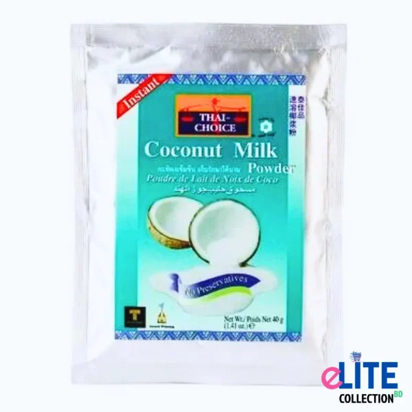 Thai Choice Coconut Milk Powder 40g – Instant & Dairy-Free Coconut Powder