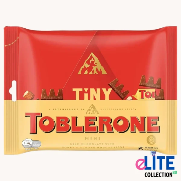 Toblerone Tiny Swiss Milk Chocolate Minis – 200g Sharing Pack