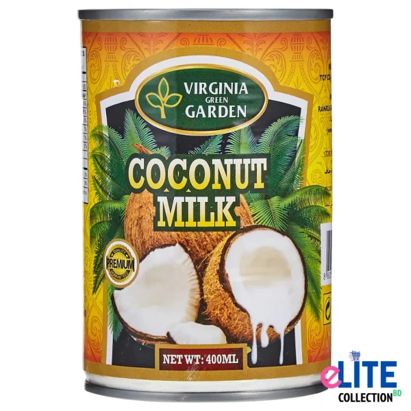 Virginia Green Garden Coconut Milk 400ml – Rich & Creamy Thai Coconut Extract