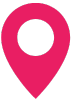 Red location pin icon for address section