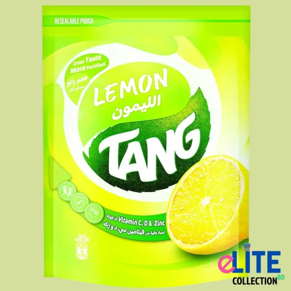 Tang Instant Lemon Powder Drink 375g - Refreshing Vitamin C Beverage